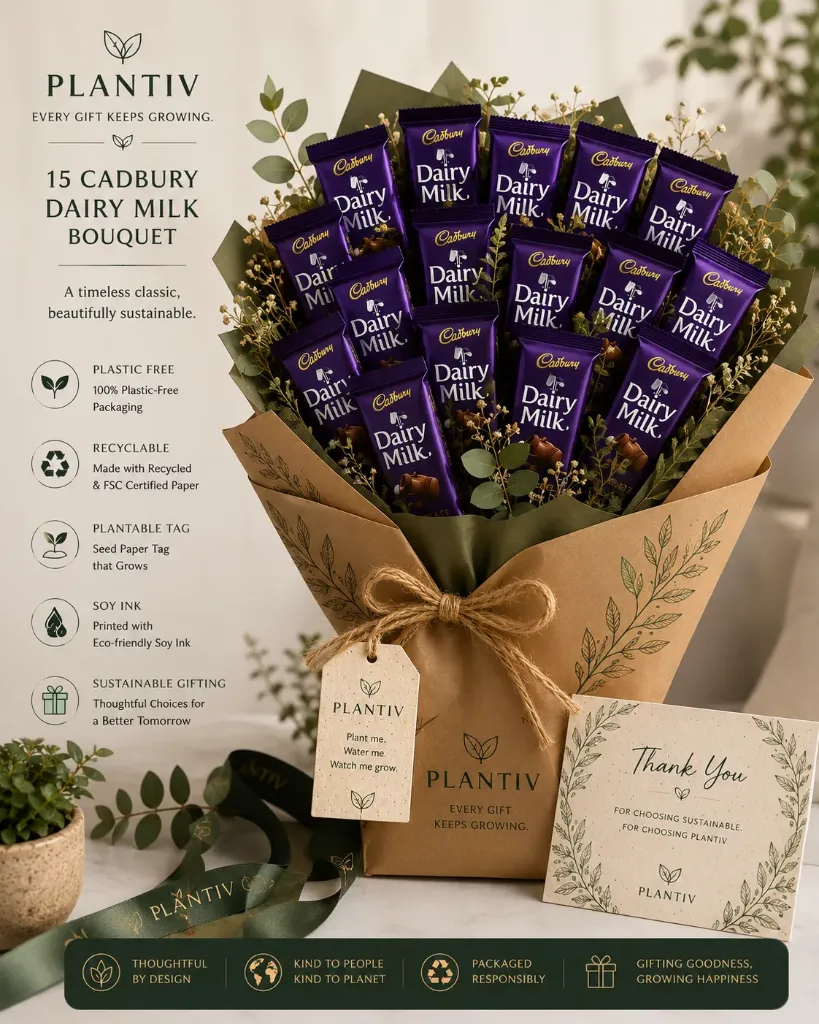 15 Cadbury Dairy Milk Bouquet